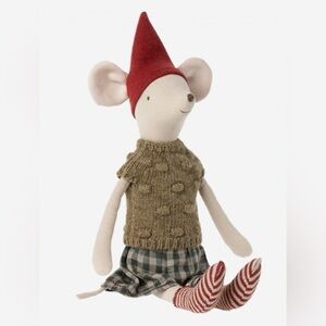 Maileg Christmas Mouse - Girl [Medium] BNWT